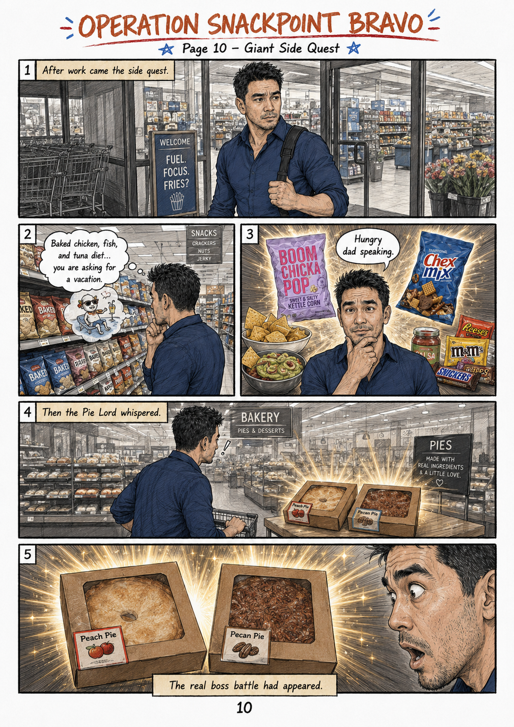 Operation SnackPoint Bravo comic page 10