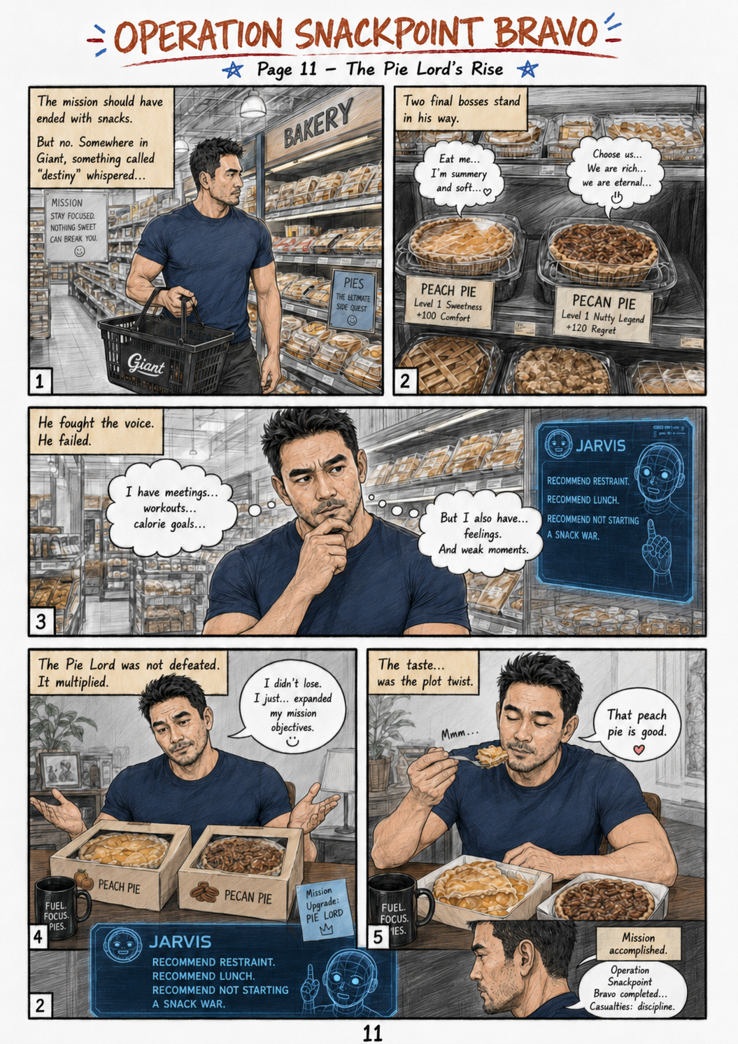 Operation SnackPoint Bravo comic page 11