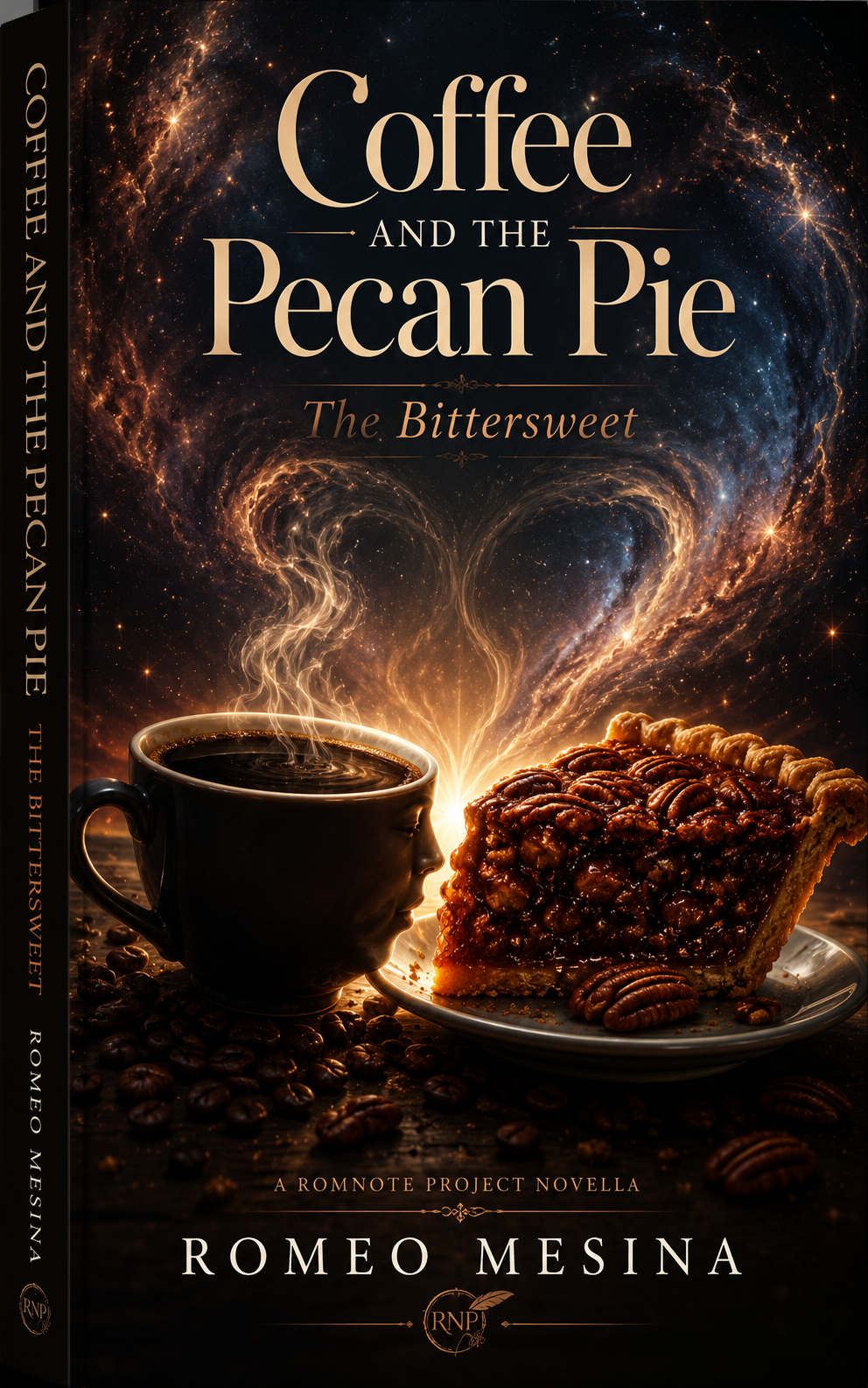 Front cover of Coffee and The Pecan Pie: The Bittersweet by Romeo Mesina