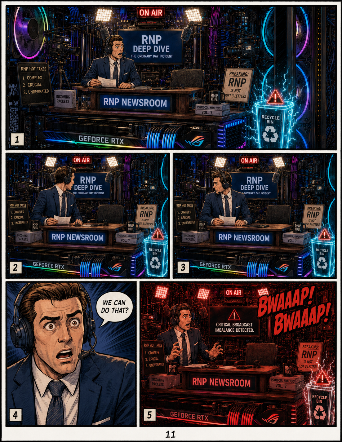 The Tiny Hosts of NotebookLM comic page 11