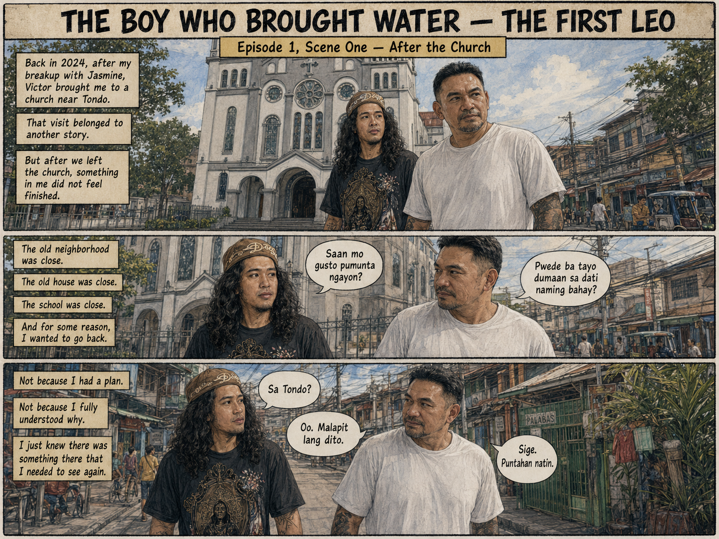 The First Leo Comic Archive Episode 1 Return to Old School — Scene 1
