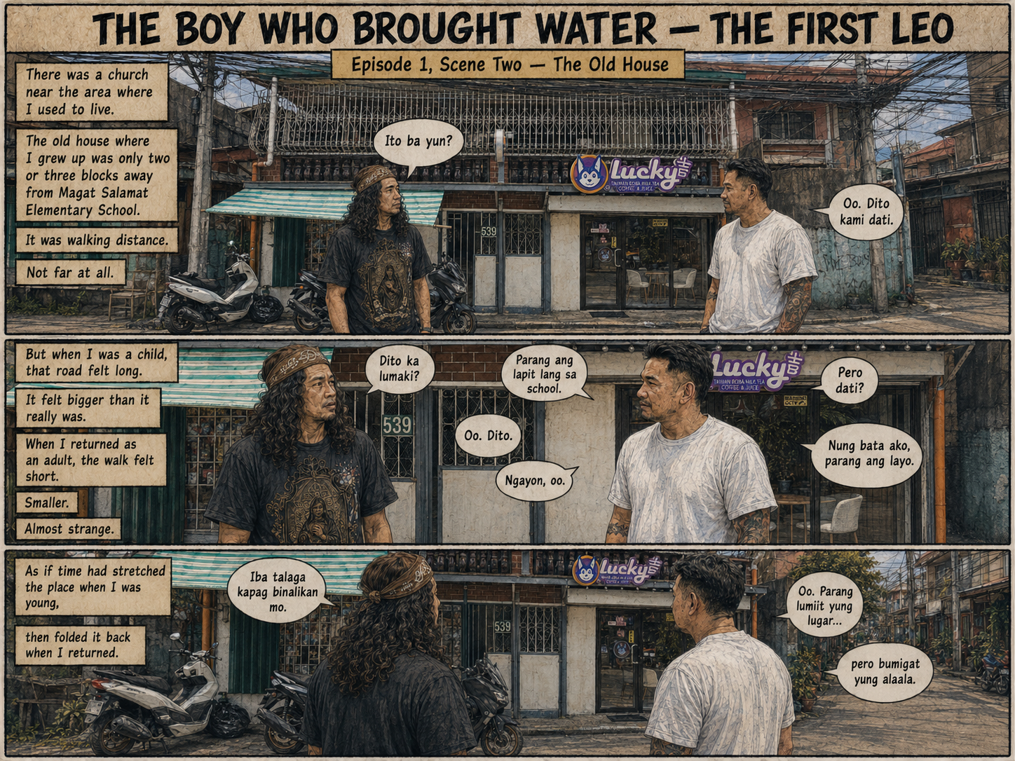 The First Leo Comic Archive Episode 1 Return to Old School — Scene 2