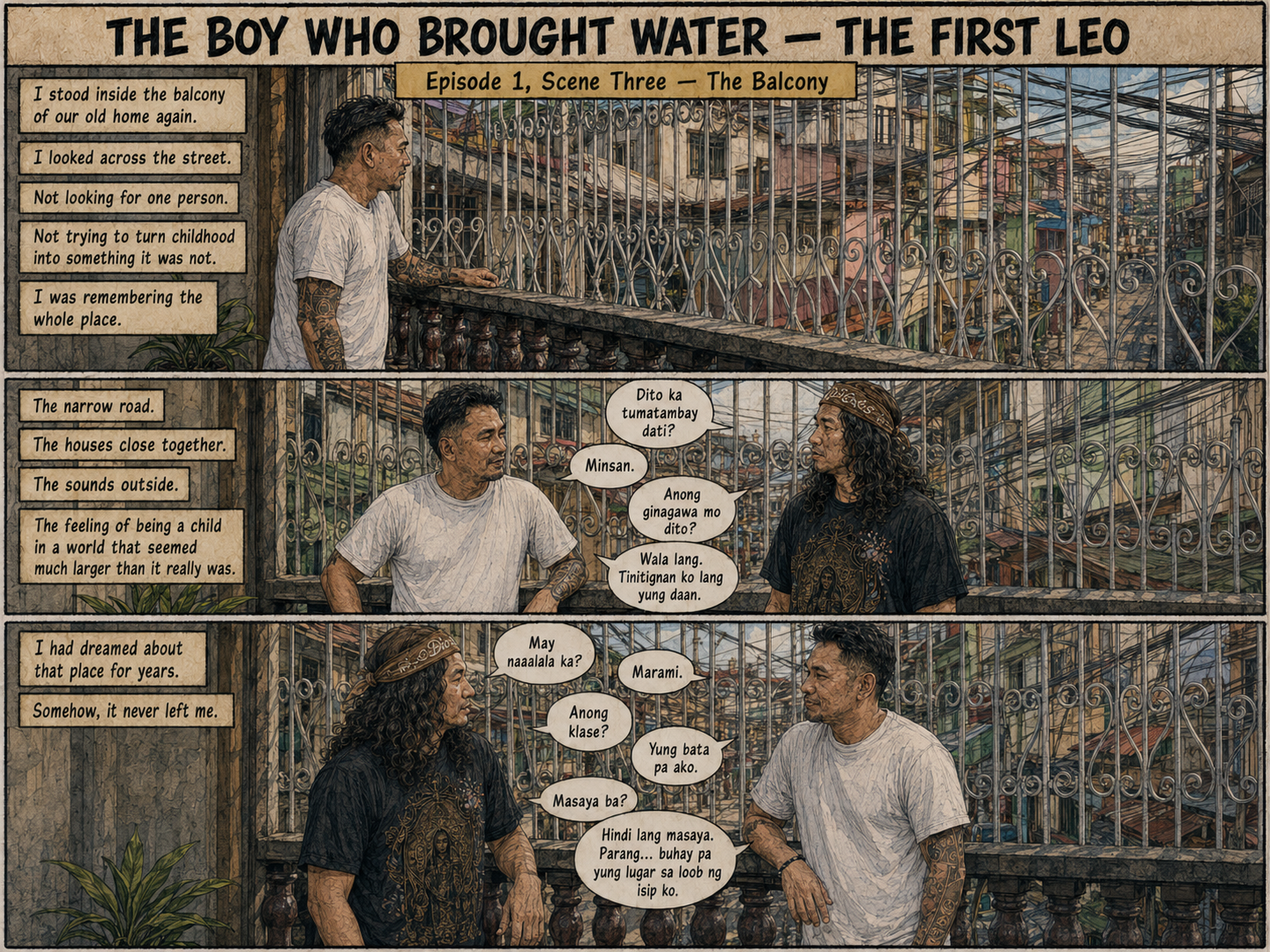 The First Leo Comic Archive Episode 1 Return to Old School — Scene 3