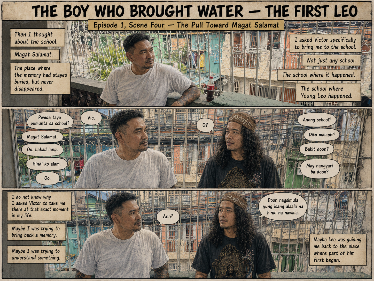 The First Leo Comic Archive Episode 1 Return to Old School — Scene 4