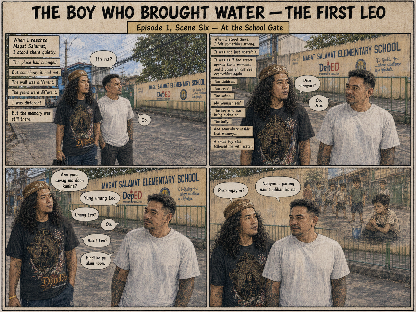 The First Leo Comic Archive Episode 1 Return to Old School — Scene 6