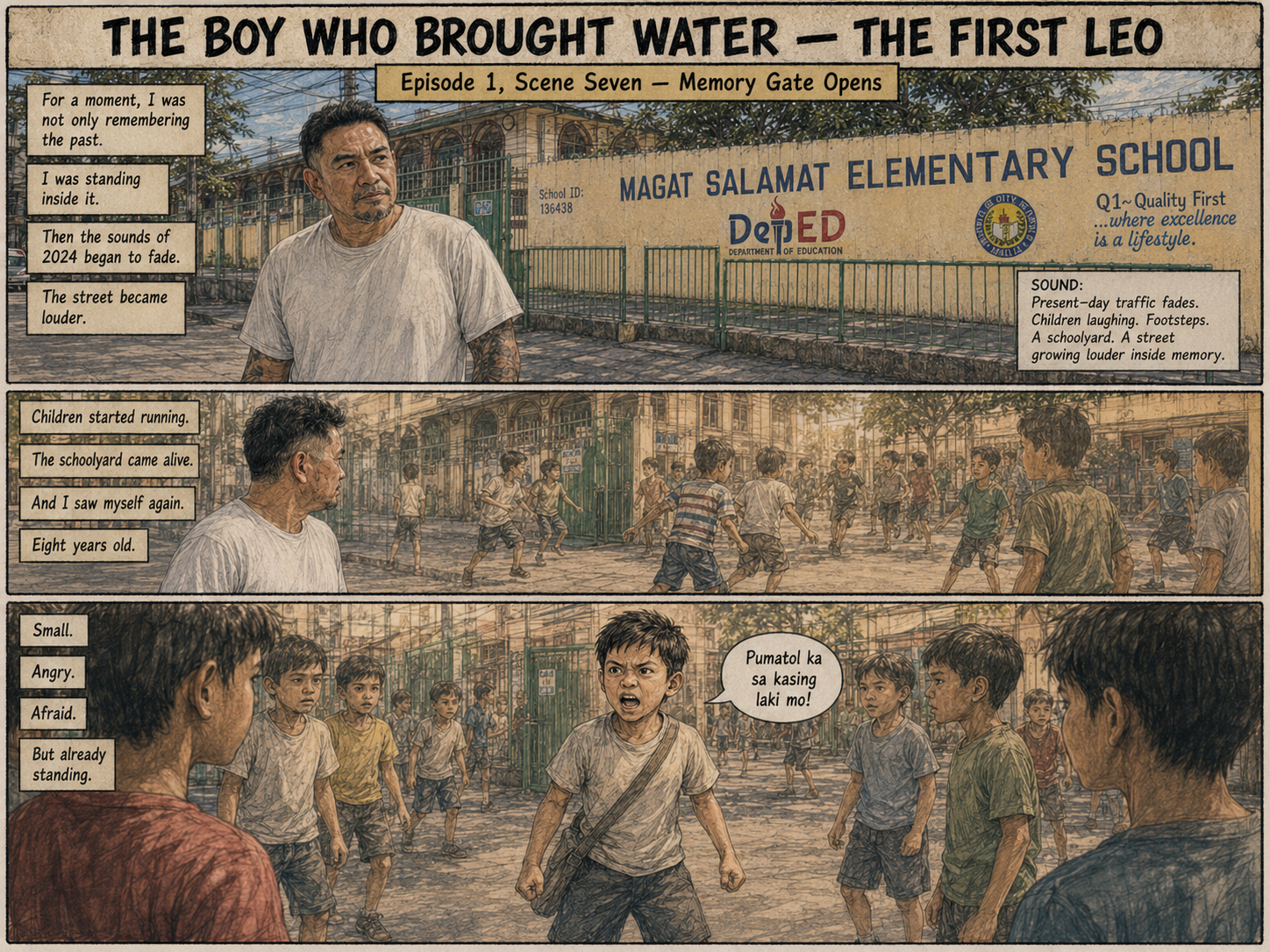 The First Leo Comic Archive Episode 1 Return to Old School — Scene 7