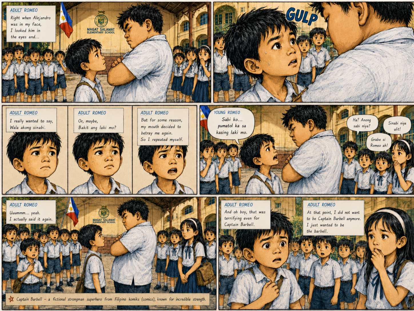 The First Leo Comic Archive Episode 3 The Bully Alejandro — Scene 3