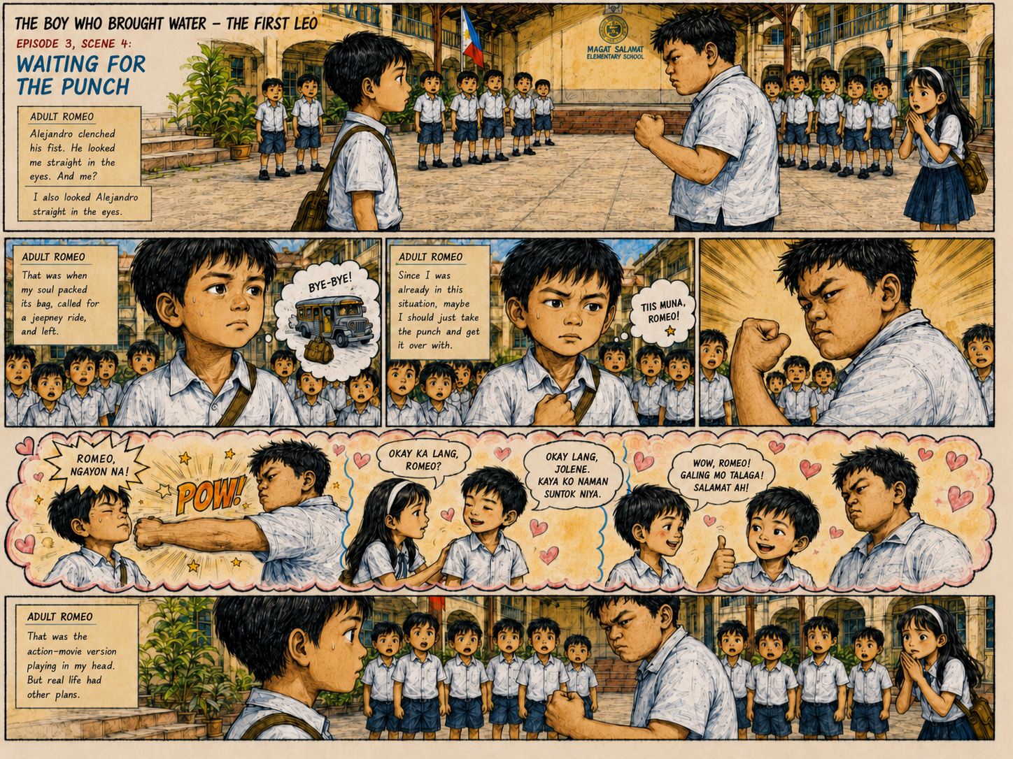 The First Leo Comic Archive Episode 3 The Bully Alejandro — Scene 4
