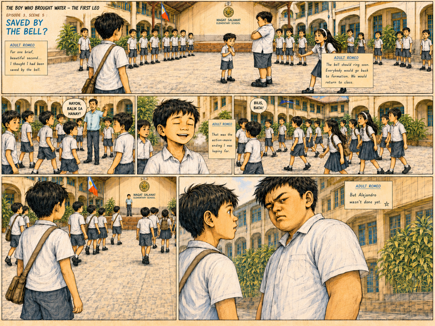 The First Leo Comic Archive Episode 3 The Bully Alejandro — Scene 5