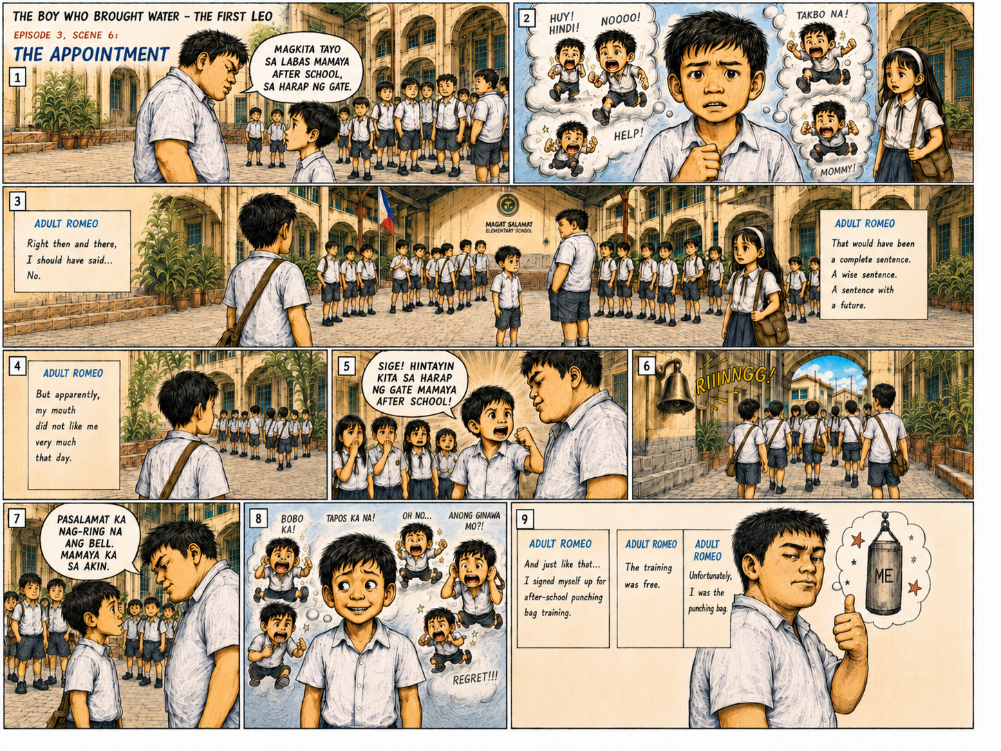 The First Leo Comic Archive Episode 3 The Bully Alejandro — Scene 6