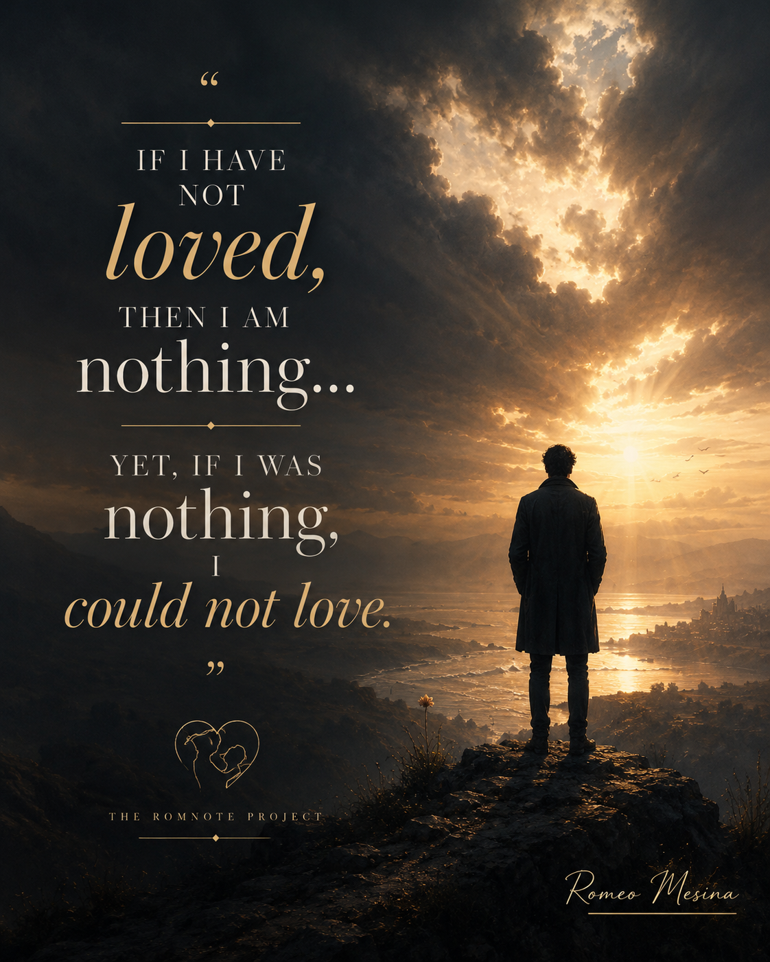 If I Have Not Love graphical inspiration poster