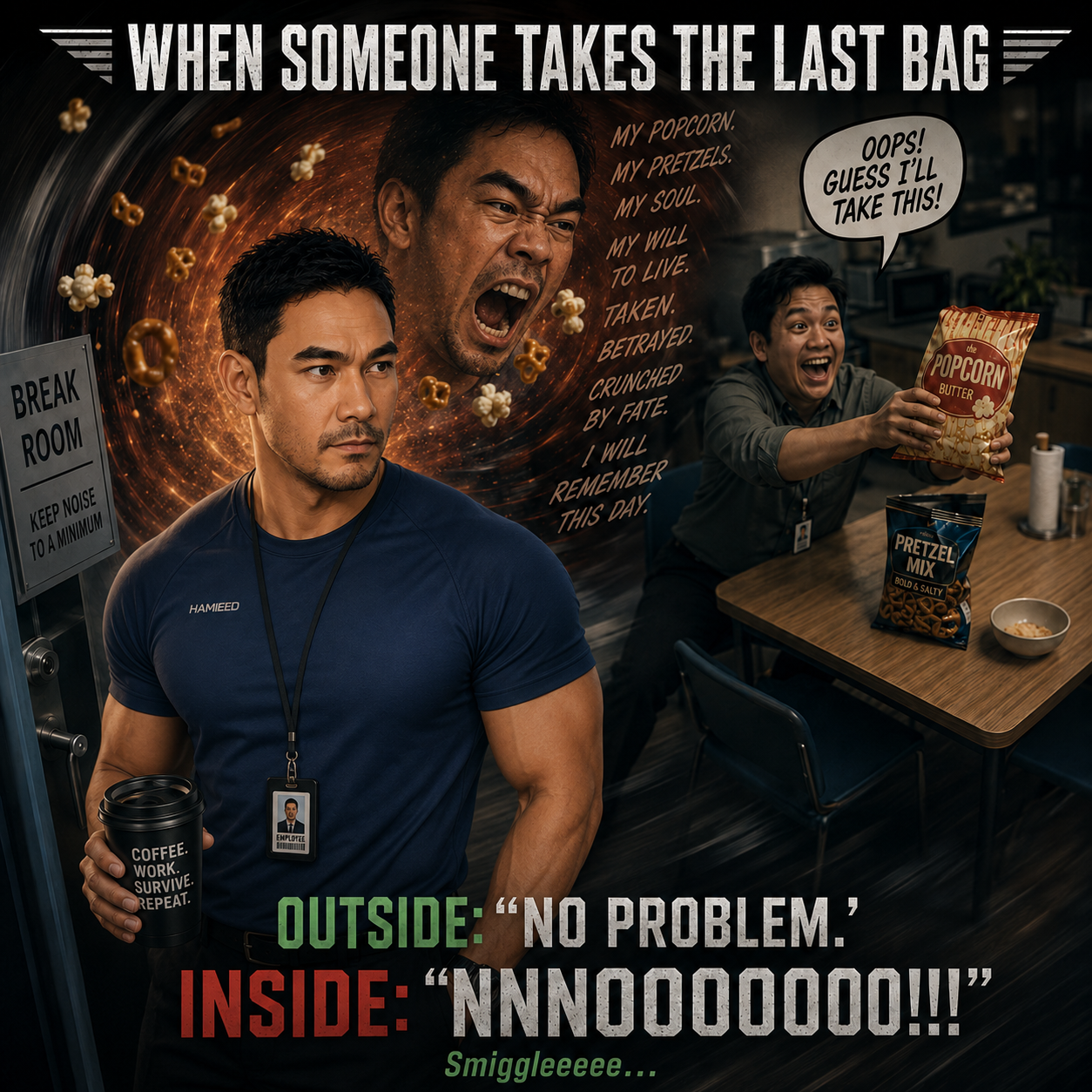 Who Took the Last Snacks RNP comedy companion image